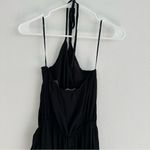 Lulus Lulu’s Learning to Fly Black Halter Jumpsuit Size: L, NWT Photo 10