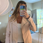 Forever 21 Pink Leather Jacket  Photo 0