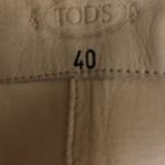 Tod’s Suede Burnt Orange Boots Size 10 Photo 8