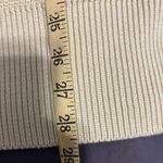 ZARA  cream Oversize Knit Sweater Front Side
Pocket And buckle size medium Photo 4