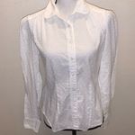 Dockers  white Swiss Dot button Down Long sleeve shirt Photo 0