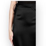 Alexander Wang new T by  ᯾ Draped Satin Skirt ᯾ Stripe Lining ᯾ Wrap Silhouette Photo 10