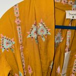 DIXIE MUSTARD MULTICOLOR BOHO WRAP DRESS Size undefined Photo 3