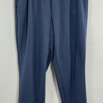 Eddie Bauer Womans  Pullon Lounge Pants Medium Blue Elastic Waist Photo 0