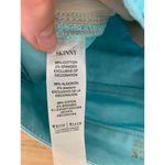 White House | Black Market  size 4 jeans skinny green Photo 3