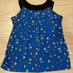 Urban Rose  made in USA vintage size L sailboat novelty print sleeveless blouse Photo 3