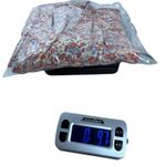 Rails  Constantine Multi Wildflower Floral Dress V Neck Smocked Tie Shoulders M Photo 8