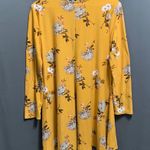 Rue 21 B28-Women's Floral dress Size L Yellow Photo 0