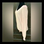 Inspired Hearts Rugged Waffle Knit longsleeves Soft pink sweater Size Large Photo 2