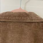 POL Corduroy Brown Biker Jacket Tan Size M Photo 5
