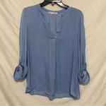 Sfera basic light blue, long sleeve‎ tops, size large v Photo 1