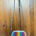 Kate Spade Vibrant Rainbow Stripped Crossbody Bag Photo 1
