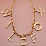 Wildfox  couture charm letter‎ bracelet new Photo 1