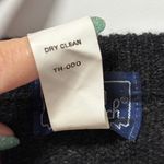 Woolrich Vintage  Woman Sweater size Large Grey Wool Cardigan Plaid Fair Isle Photo 3