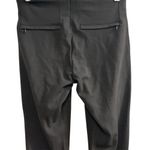 Athleta Women's Size 4 Dark Grey Pull-On Side Zipper Straight Leg Casual Pants Photo 6
