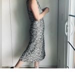 Free People Cora Asymmetrical Jacquard Knit Dress Fitted Career Size Medium Photo 9