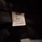 Levi's COPY - Women’s Black Levi’s 511 Relaxed Fit Tapered Leg Jeans 14 Short Photo 4