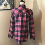 Forever 21 Black Red Flannel Women's Small Photo 2