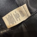 Soft Surroundings Pants Womens 1X Black Faux Leather Pull On Pockets Ankle Photo 9