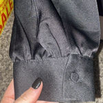 Loft  Black Satin Shirt 100% Polyester size M, worn once Photo 4