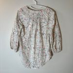 Maeve  Anthropologie Bethesda Floral Flannel Top Size Small Photo 6