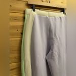 Marie Saint Pierre Sz 4/Large Relaxed Boyfriend Fit Yaris Scuba Pants Purple Photo 12