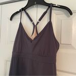 Athleta Shorebreak Activewear Swim Dress Sz Small Grey Built in Bra Photo 5