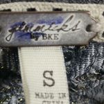 Gimmicks by BKE BKE Gimmicks S Gray Gold Velour Embellished Top Photo 6