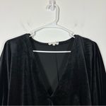 Good American NWT  Velvet Wrap Top Size 4 or US XL Photo 5