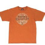 Harley Davidson 2009 Orange Wolverine Shirt Photo 0