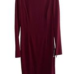 Katie May NEW NWT  Surrender Draped Back Dress In Bordeaux Photo 2