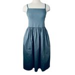 Uniqlo Combination Bra Camisole Dress Blue Size Medium Photo 3