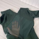 Babaton NWT Scarab Green Fluoresce Long sleeve Mesh Cutout Mini Dress Size 2 Photo 8