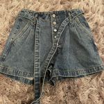 Abercrombie & Fitch Paper Bag Waist Shorts Photo 1