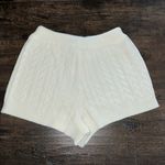 Rachel Parcell NWT  Cable Knit Sweater Short - Ivory Photo 1