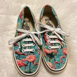 Vans Flamingo Print Sneakers Skateboard Shoes 6.5 woman’s/5 men’s Zoo Tropical Photo 2