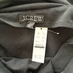 J.Crew NWT  Stretch Cotton-blend Off-the-shoulder Top Black Photo 3