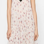 ZARA  Floral Crochet Midi Maxi Dress Photo 0