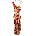 Cult Gaia NWT  Whitney Gown Silk Floral Tiered Maxi Dress Size‎ XS Photo 6