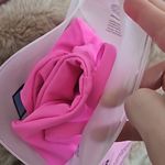 Strappy Sportsbra Women Twist Padded Workout Barbie Open Activewear Size Med Pink Photo 7