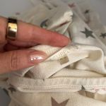 Z Supply  Soft Cozy Pink & Green Star Long Sleeved Cream Top Size XS Photo 4