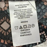 Loft Ann Taylor  Geometric Floral Shirt Dress Pink Gray Long Sleeve Women’s XS/S Photo 9