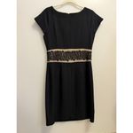The Limited  Evening Dress Black with Nude and Black Lace Waist Photo 3