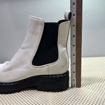 Marc Fisher MLPrivi White Leather Chelsea Boots Platform Lug Sole Womens 6.5M Photo 10