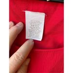 Vintage Lady Dorby size 18W. Tank top sheath dress. Button front top. Red Photo 3