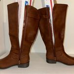American Eagle women’s wide calf boots, new size 6.5 Wide 🆕 in brown Photo 8