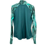 Brooks  size medium quarter zip pullover sweatshirt‎ green Photo 1