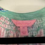 Lilly Pulitzer Essie Dress Fresh Fan Sea Sleeveless Coral Print Womens Photo 6