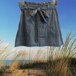 American Eagle chambray paper bag tie waist skirt
SMALL Photo 1