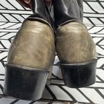 Texas Boot Company Brown/Tan Cowboy boots size 5 Black Photo 8